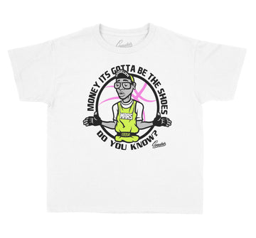 Lemon Venom Jordan 4 sneaker collection matches with guys tee collection