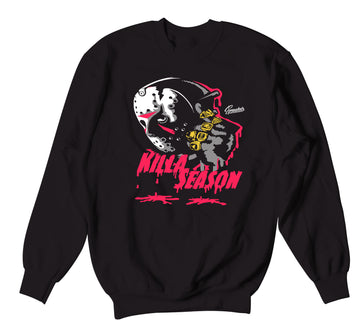 Retro 11 Adapt Sweater - Killa Season - Black