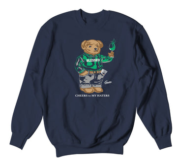 crewneck sweaters matching the Jordan 5 oil grey sneaker collection