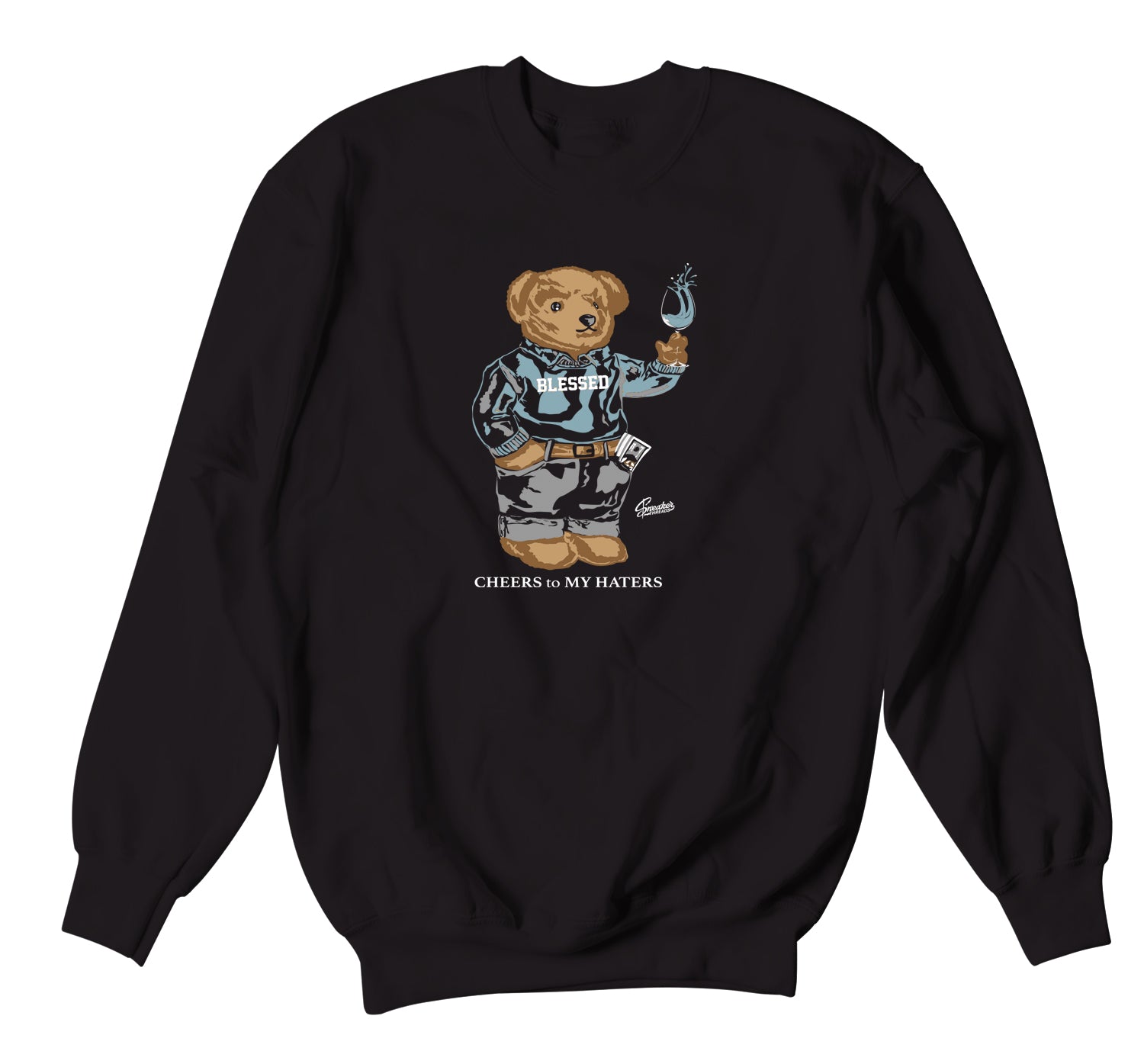 Yeezy Cool sweater collection to match Yeezy 700 Hospital Blue