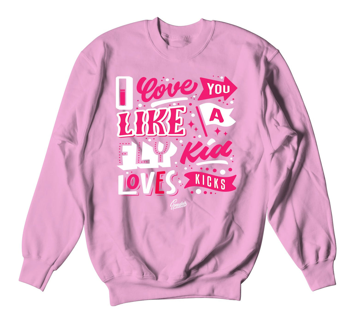 Air Max 90 rose sneaker collection matching with sweater collection