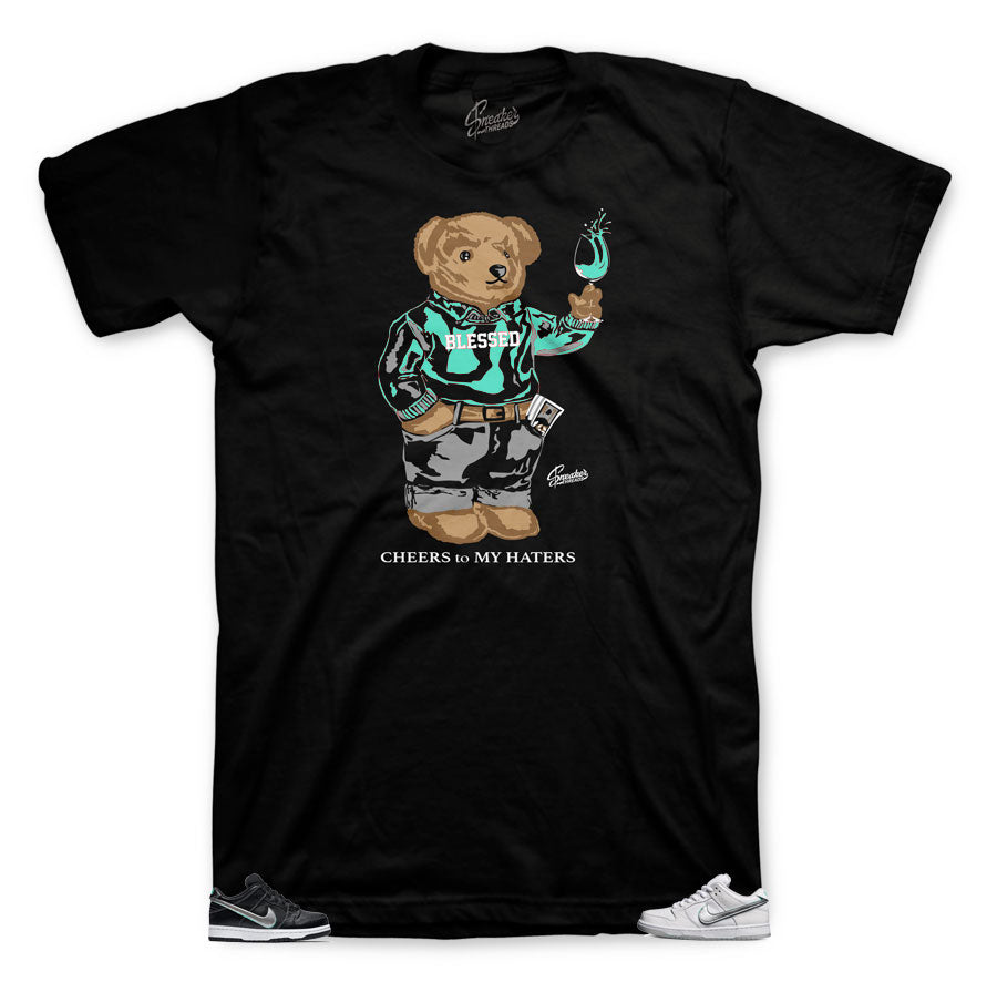 mint bear tee to match with Diamond Dunk SB