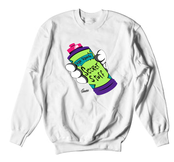 All Star 2020 Swackhammer Sweater - Secret Stuff - White