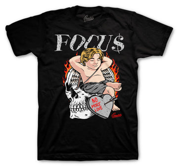 Retro 4 Tech Grey Shirt - Focus - Black