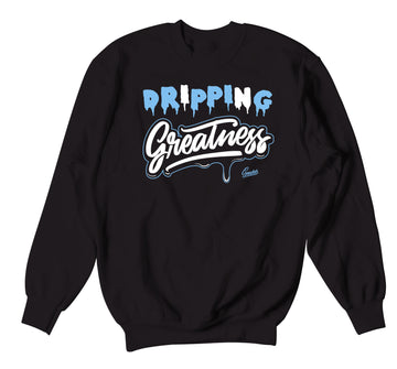 sweater collection matching with Jordan 9 university blue sneaker collection