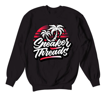 Retro 11 Adapt Sweater - ST Palms - Black