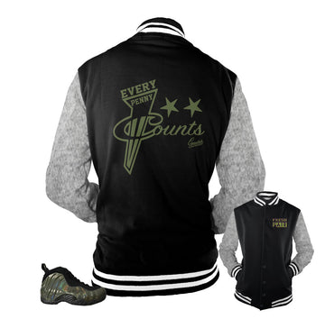Foamposite Legion Green Jacket - Every Penny - Black