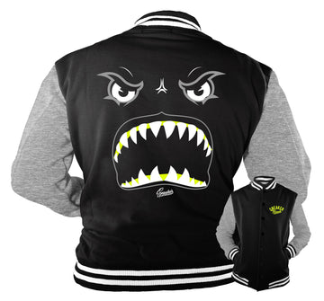 Jacket collection designed to match the Jordan 4 neon 95 sneaker collection