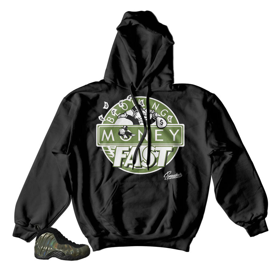 Hoodies match foamposite legion green foam sneaker hoodies.