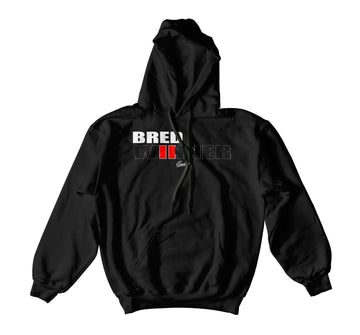 Bred Winner Hoody to match Jordan 11 Bred