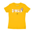 Artic Punch Jordan 8 sneaker collection matching with womens tees