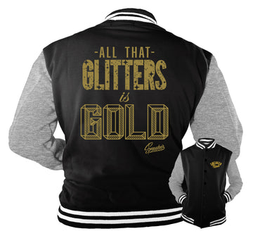 Retro 6 DMP Jacket - Glitters - Black
