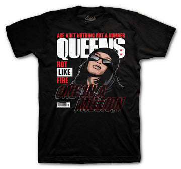 Retro 11 IE Bred Shirt - Queens - Black