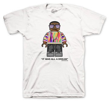 Retro 6 Hare Shirt - Big Bic - White
