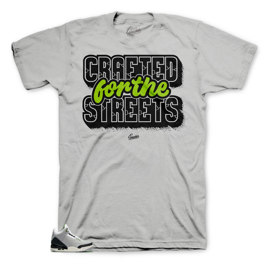 Jordan crafted shirt to match Chlorophyll 3's
