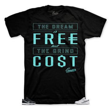 Diamond Dunk SB mint/black shirt to match