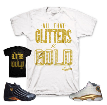 DMP jordan 13 and 14 sneaker match tees.