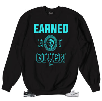 Diamond Dunk SB Earned crewneck