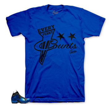 Flightposite dark neon royal sneaker tees | official matching tees.