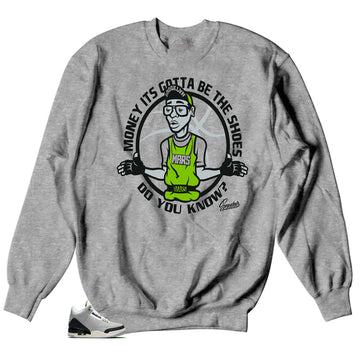 Jordan 3 Chlorophyll Shoes sweater