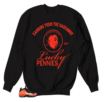 Sweater Collection for Foamposite Habanero Red