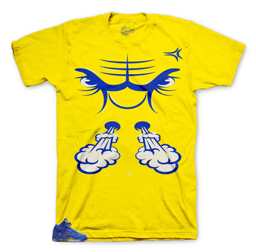 Jordan Laney 5 retro sneakers matching tee collection