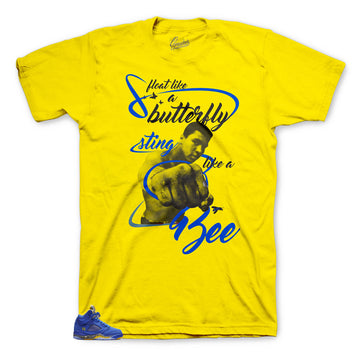 Reverse Laney Jordan 5 Retro sneakers has matching shirt