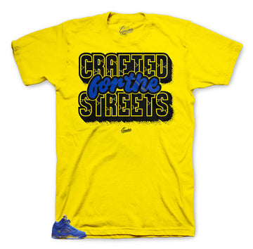 shirts matching the sneaker Jordan 5 reverse Laney retro sneaker collection