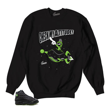 Jordan 13 altitude sweater match retro 13's crewnecks.