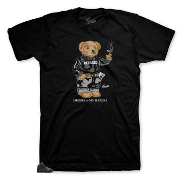 Jordan 13 Cap and Gown sneaker collection matches shirt designed to match Jordan 13 cap and gown