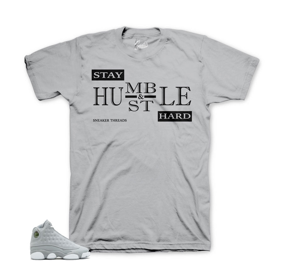 Jordan 13 wolf grey shirts match | Sneaker match clothing.