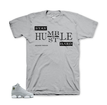 Jordan 13 wolf grey shirts match | Sneaker match clothing.