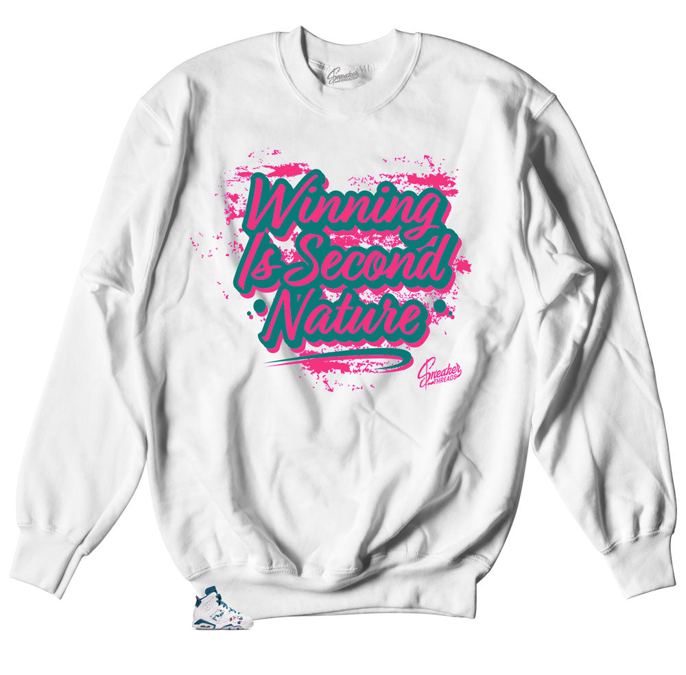 Jordan 6 Abyss Second Nature sweatshirt