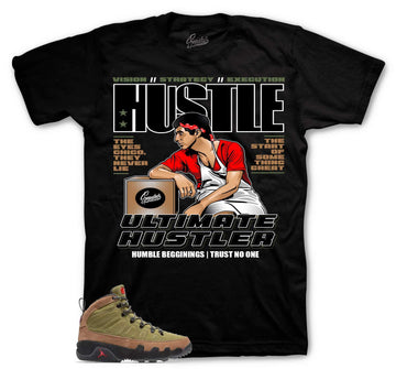 Retro 9 Beef And Broccoli Shirt - Ultimate - Black