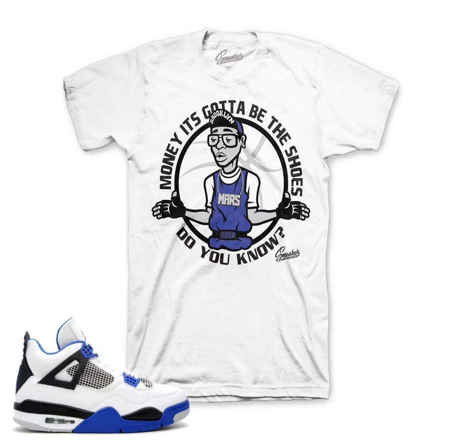 Official Jordan 4 motorsports clothing and tees shirts.