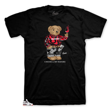 Jordan Cheers Bear | Crimson 4 Collection
