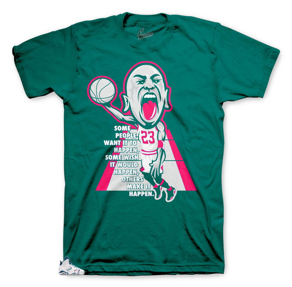 Jordan Makes it happen Abyss 6's sneaker clothing