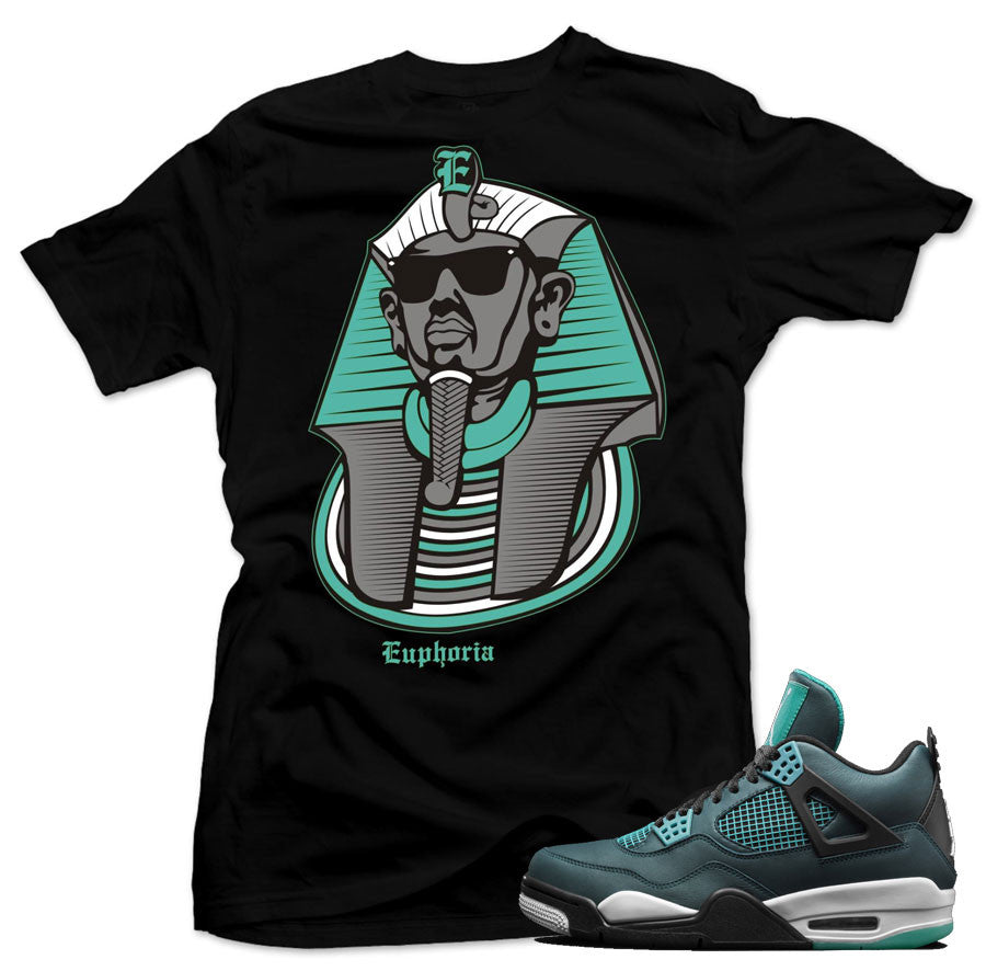 Shirts match Jordan 4 teal sneaker match shirts for retro 4's.
