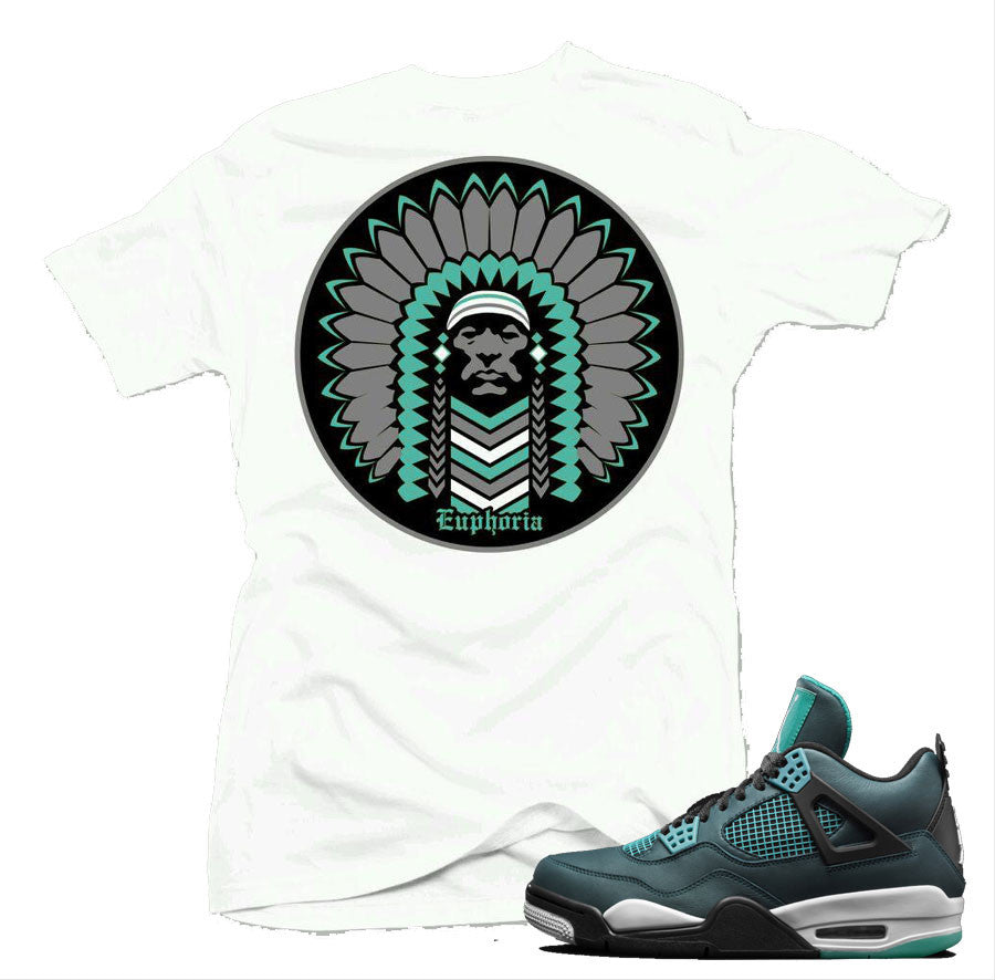 Shirts to match jordan 4 teal sneaker match retro 4  teal shirts.