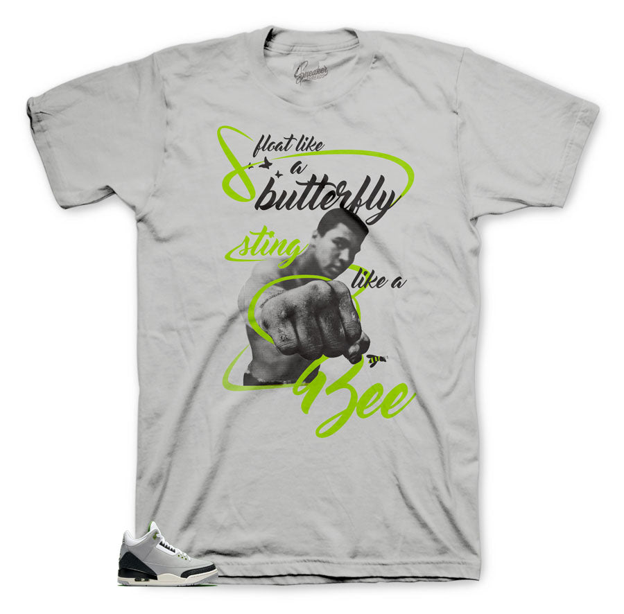 Jordan 3 Chlorophyll Sting tee