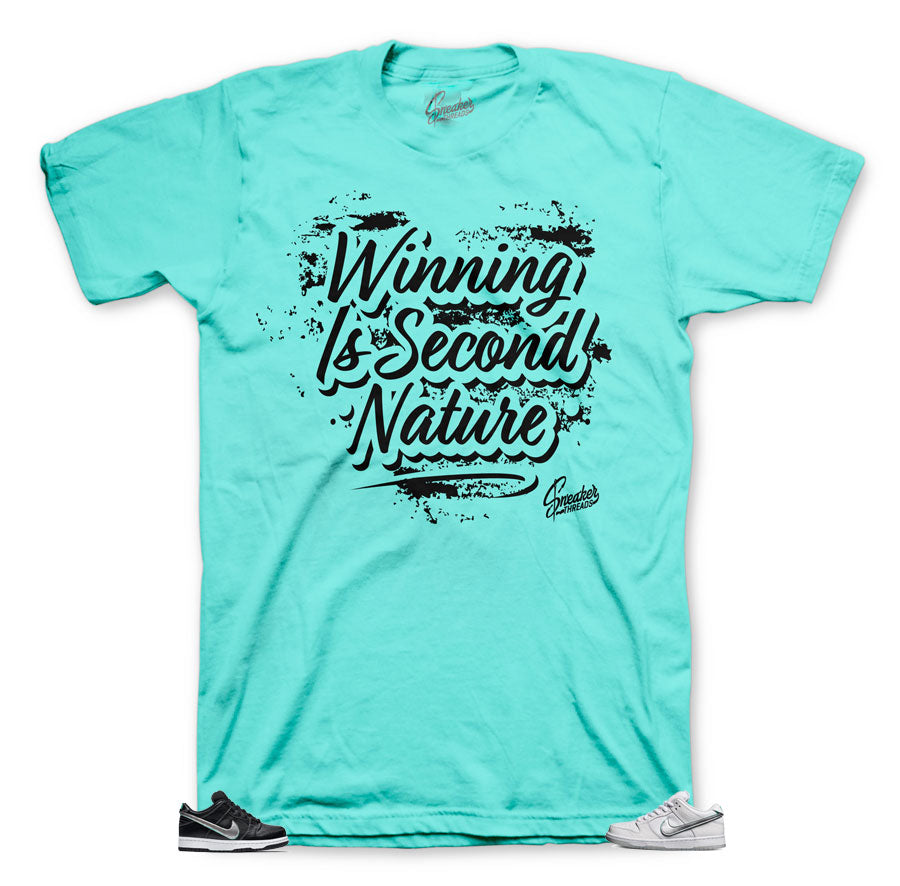 Nature designed tee for Diamond Dunk SB