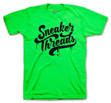 Retro 6 Electric Green Shirt - ST Drip - Green