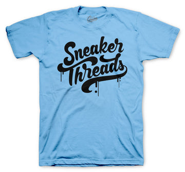 Retro 4 University Blue Shirt - ST Drip - Blue