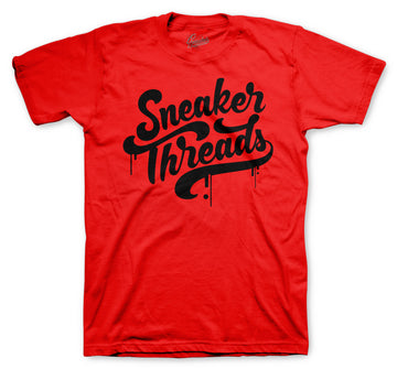 Retro 13 Reverse Bred Shirt - ST Drip - Gym Red