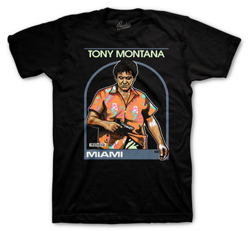 Retro 1 Bio Hack Shirt - Tony Miami - Black