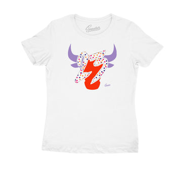 Womens Easter 5 Shirt - Toro - White