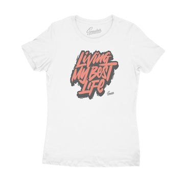 Living my best Life Women's shirt to match Yeezy Inertia 700 sneakers