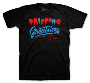 Retro 1 NC To CHI Shirt - Dripping Greatness - Black