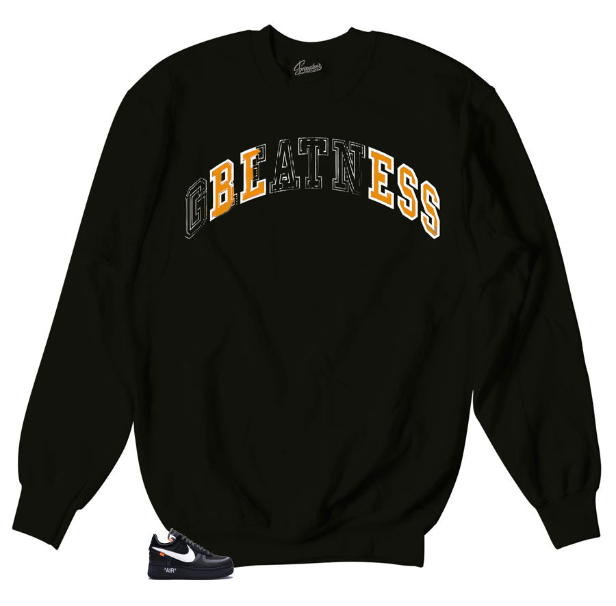Sneaker sweaters match Air Force one 1 the ten shoes | Sweatshirts