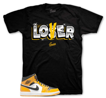 Retro 1 Taxi Shirt - Lover - Black